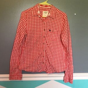 Long sleeve Plaid Button Up